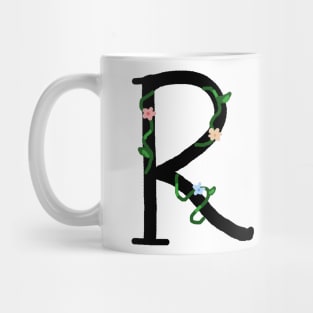 "R" initial Mug